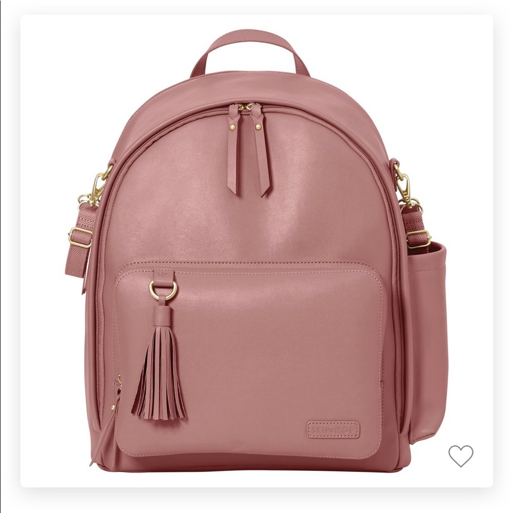 Skip Hop Diaper Bag Backpack in Rose